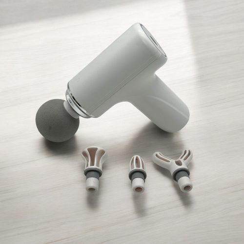 Masszázspisztoly 4 masszázsfejjel