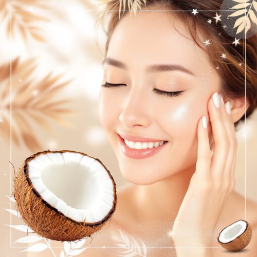 Kókuszos tisztító-hidratáló arclemosó hab Szilikon kefével 150 ML 