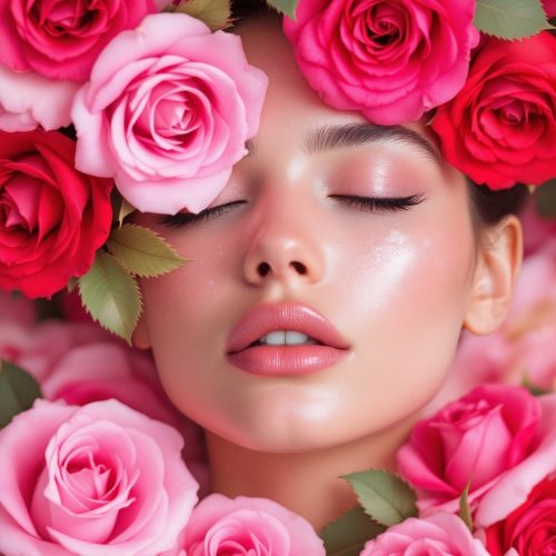 Rózsás Sminkeltávolító Arclemosó Mélytisztító  - 150 ML Szilikon Fejjel