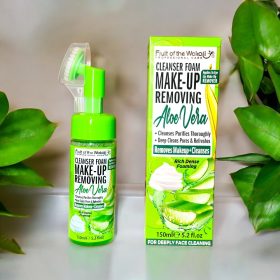   Aloe vera Sminkeltávolító Arclemosó Mélytisztító - 150 ML Szilikon Fejjel