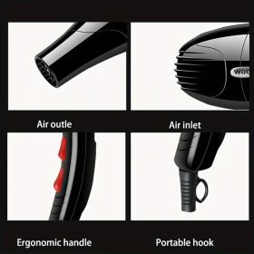   Viham hajszárító 1600W, ionizáció, 2 hőmérséklet, 2 sebesség