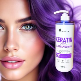   Prémium Keratin haj Tápláló Sampon nagy kiszerelés 760 ML Botox-Keratin-Kollagén tartalommal