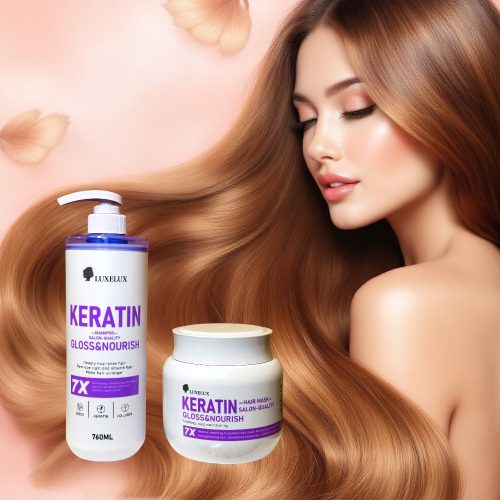Prémium Keratin Hajmaszk nagy kiszerelés 800 ML Botox-Keratin-Kollagén tartalmú
