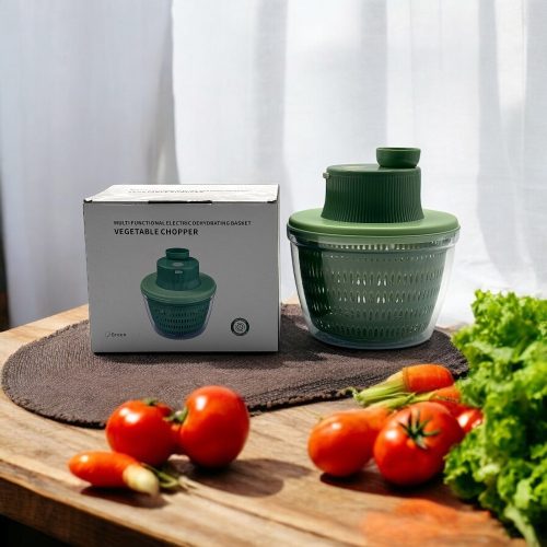 Multifunkciós centrifuga elektromos zöldség saláta szárító 