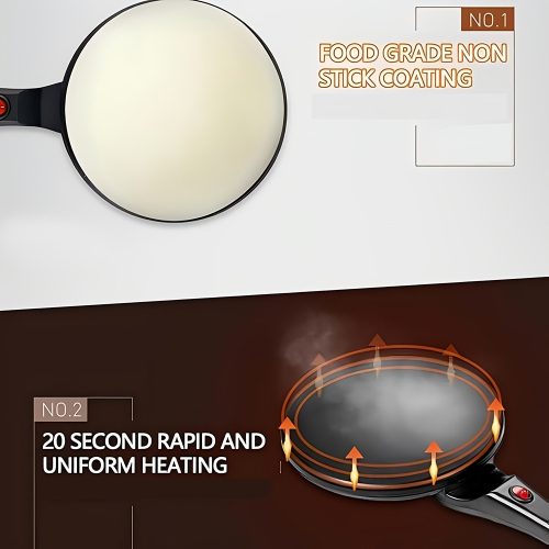 Elektromos palacsintasütő tapadásmentes