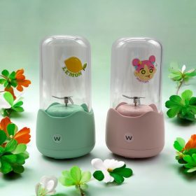   Vezeték nélküli hordozható mini turmix egyedi matricákkal