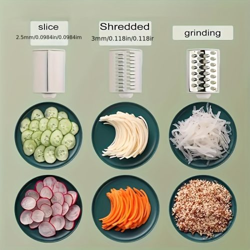 3 in 1 Multifunkciós szeletelő és aprító