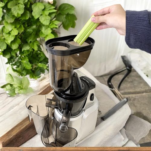 Vanlu Gyümölcscentrifuga Hidegen sajtolt zöldség-gyümölcs facsaró