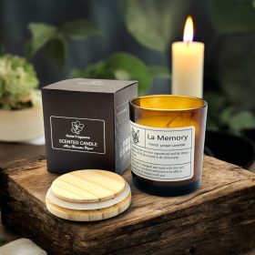 La Memory Aroma Illatgyertya Fa fedéllel 200g