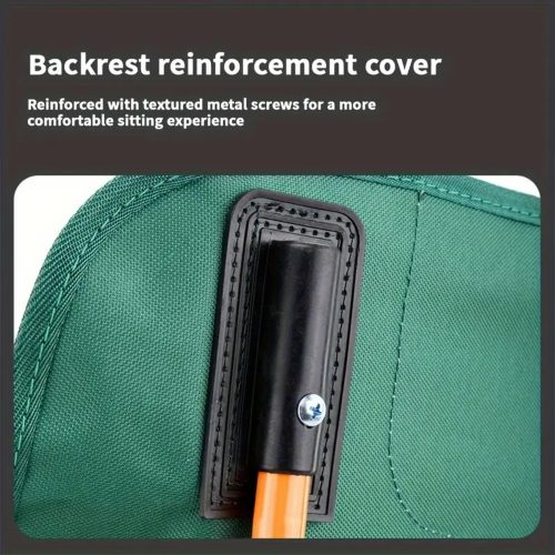 Összecsukható és hordozható kemping szék tárolózsákkal 130 kg teherbírással