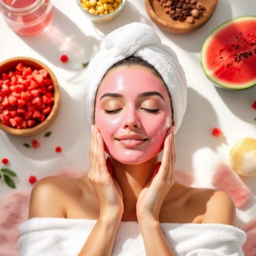 10 db Görögdinnye Hidratáló arcmaszk 25ml/db