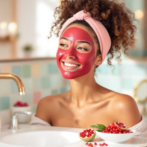 10 db Gránátalma Hidratáló arcmaszk 25ml/db