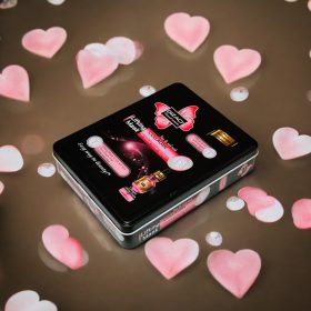   10 db Lifting hatású arcmaszk+Extra ráncfeltöltő szérum, 40ml/db Ajándék nőknek fémdobozzal 