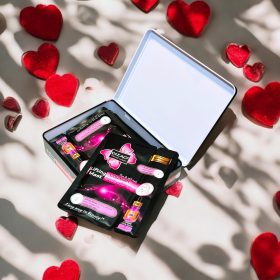   10 db Lifting hatású arcmaszk+Extra ráncfeltöltő szérum, 40ml/db Ajándék nőknek fémdobozzal 