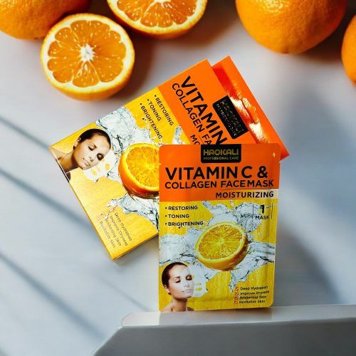 10 db C-vitamin Hidratáló arcmaszk 30ml/db