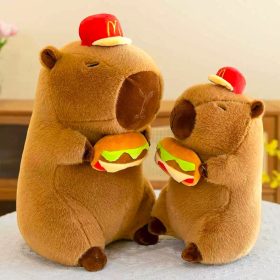Capybara plüss hamburgerrel 24 CM, 35 CM, 45 CM