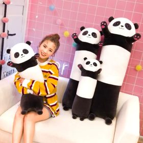   Hosszúkás formájú Panda Plüss Párna 50 CM, 90 CM,  130 CM 