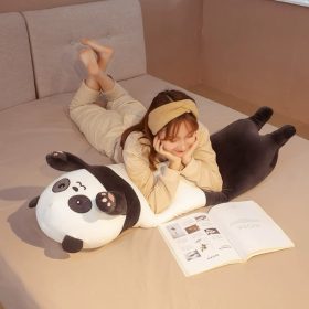   Hosszúkás formájú Panda Plüss Párna 50 CM, 90 CM,  130 CM 