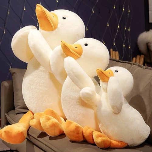Fekvős Kacsa Plüss 55 CM, 75 CM, 95 CM
