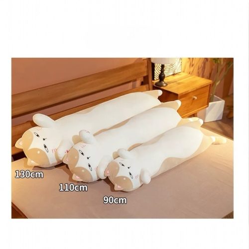 Hosszúkás formájú Macska Plüss Párna 50 CM, 90 CM,  130 CM 
