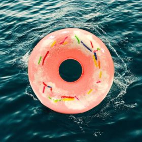 3 db Nagy Fánk formájú Fürdőbomba 100g/db