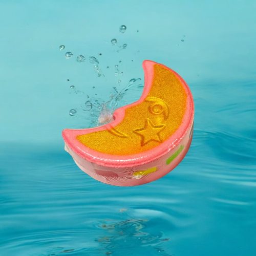 3 db Nagy Hold formájú Fürdőbomba 170g/db