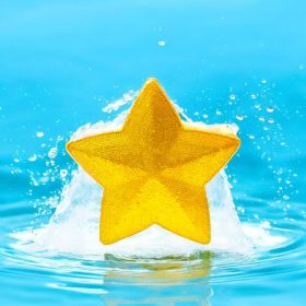 3 db Nagy Csillag formájú Fürdőbomba 150g/db