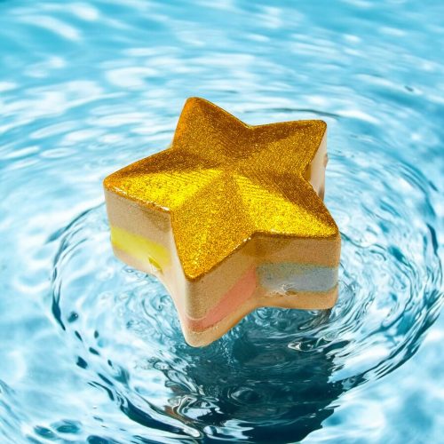 3 db Nagy Csillag formájú Fürdőbomba 150g/db