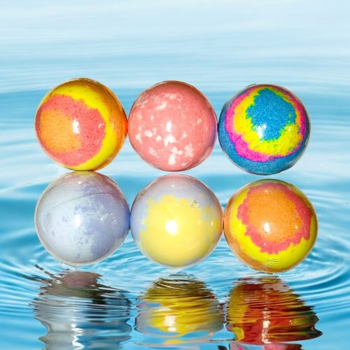 3 db Nagy golyó formájú Fürdőbomba 160g/db