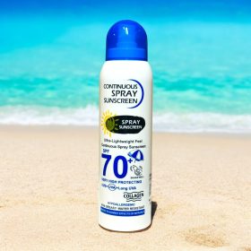 SPF 70 Kollagén Fényvédő spray 230 ML