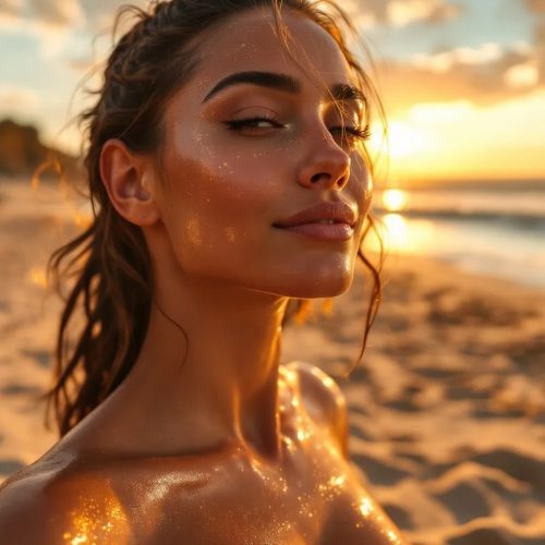 DHA Shimmer napozás utáni Fényesítő Spray 150ML