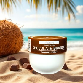 Prémium csokoládé barnító krém napozáshoz 280g