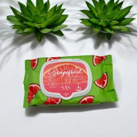 Nedves törlőkendők Grapefruit 30 db