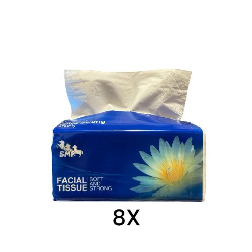 8 Classic papírzsebkendő - 4 rétegű, 150db/csomag 140*180 soft and strong(Karton - 8 csomag)
