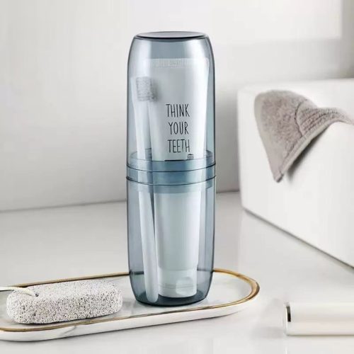 Utazó fogmosó szett tartó. 5.5*21 CM ,A színeket véletlenszerűen szállítjuk