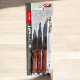 3 in 1 steak késkészlet, Konyhai késkészlet
