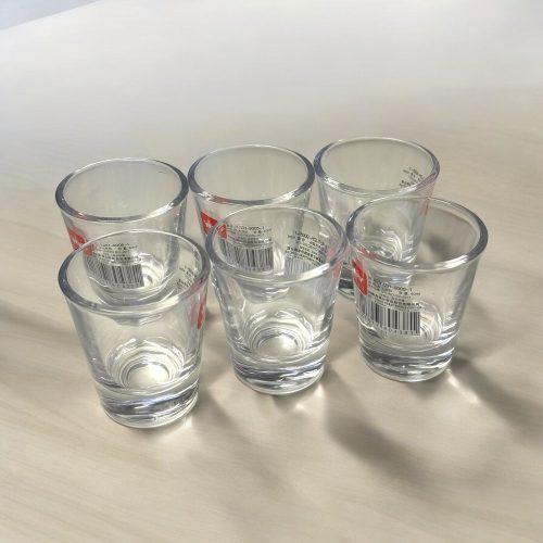 6 db Pálinkás Feles pohár szett 400ml/db