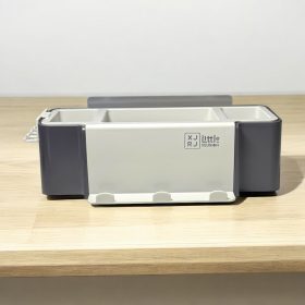   01 Multifunkciós Konyha és Fürdőszoba Rendszerező,Fali akasztó, fúrás nélkül , kivehető kampókkal