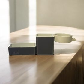   03 Multifunkciós Konyha és Fürdőszoba Rendszerező,Fali akasztó, fúrás nélkül , kivehető kampókkal