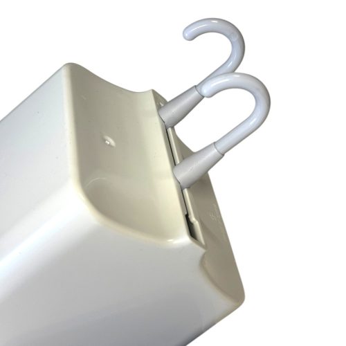 03 Multifunkciós Konyha és Fürdőszoba Rendszerező,Fali akasztó, fúrás nélkül , kivehető kampókkal