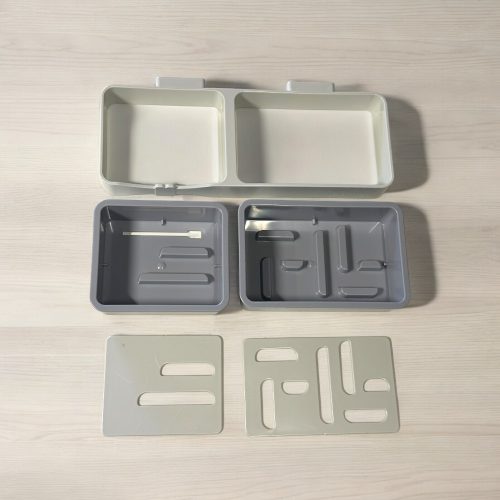 04 Multifunkciós Fürdőszoba Rendszerező,Fali akasztó, fúrás nélkül , kivehető kampókkal