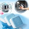 12 db Tisztító tabletta mosógéphez, Sterilizálás, Szagtalanítás, Aktív enzimmel