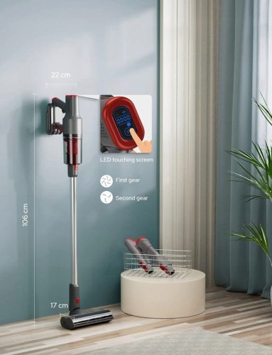 YISSVIC W12 Vezeték nélküli porszívó 2200mAh,200W