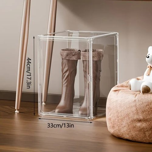 Nagyméretű Átlátszó csizma display box 