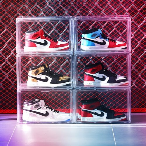 Sneakers Átlátszó cipő display box
