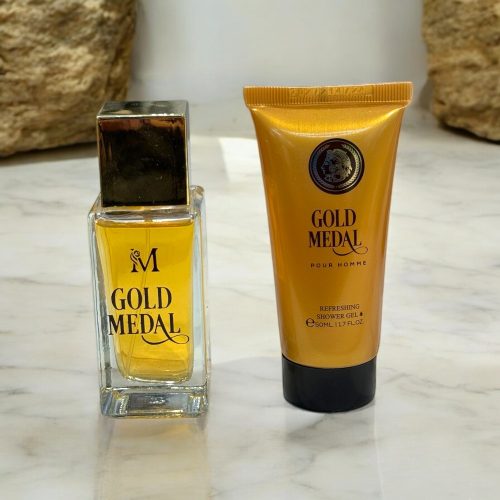 Montage Gold Medial Férfi Parfüm + Tusfürdő  Szett 50ML+50ML