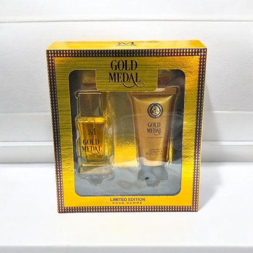 Montage Gold Medial Férfi Parfüm + Tusfürdő  Szett 50ML+50ML
