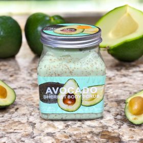 Mélytisztító Natural Avokádós bőrradír 500ml