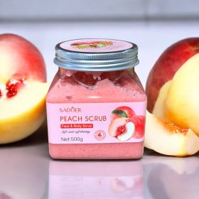 Mélytisztító Őszibarackos bőrradír 500ml