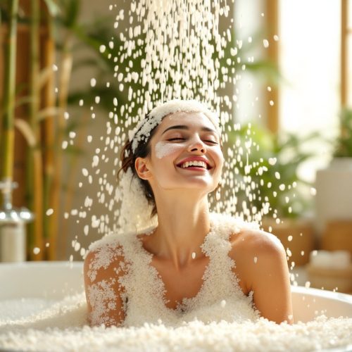 BIOAOUA Rizs Tusfürdő 500ml